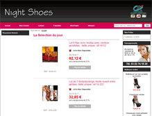 Tablet Screenshot of night-shoes.com